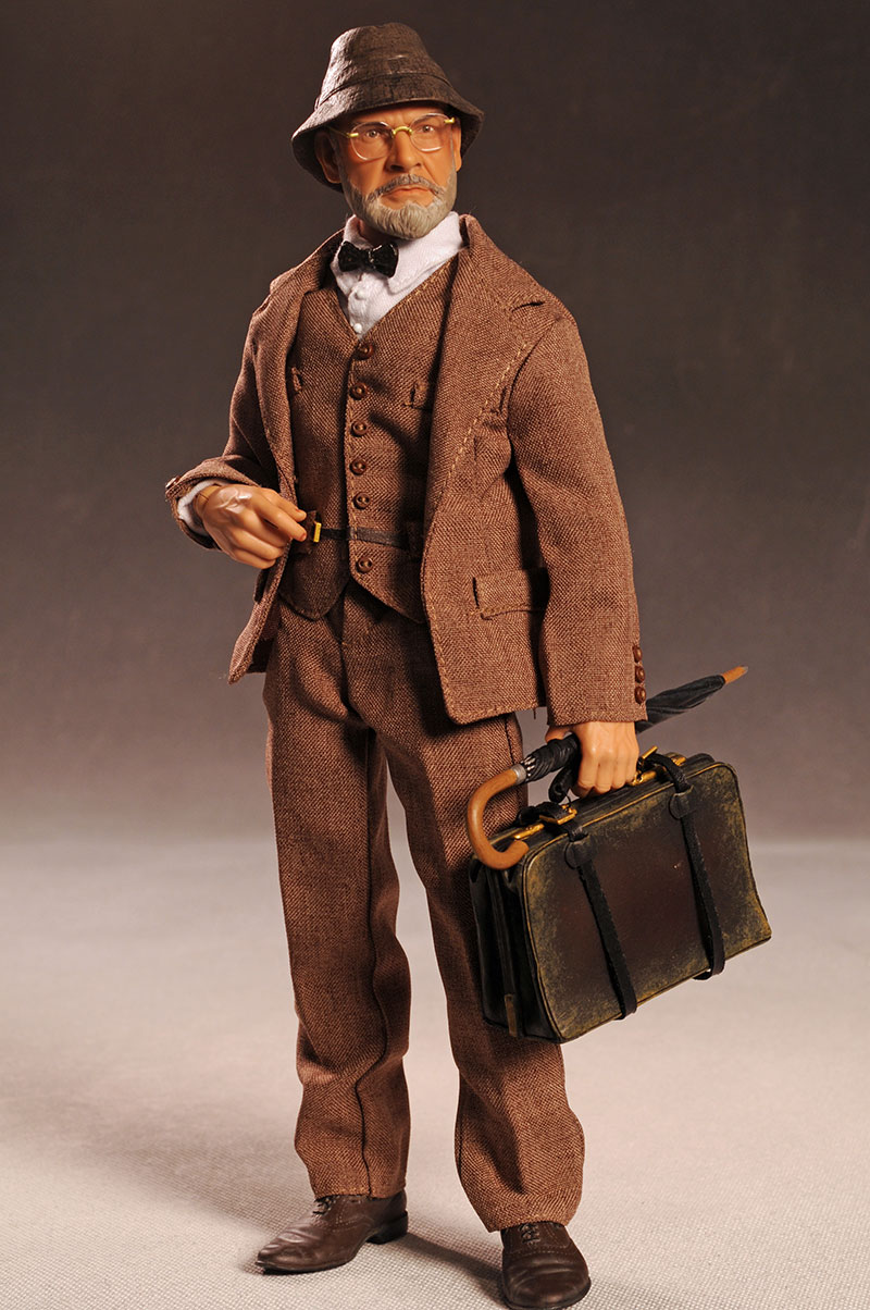 Indiana Jones Dr. Henry Jones Sr. action figure by Sideshow Collectibles