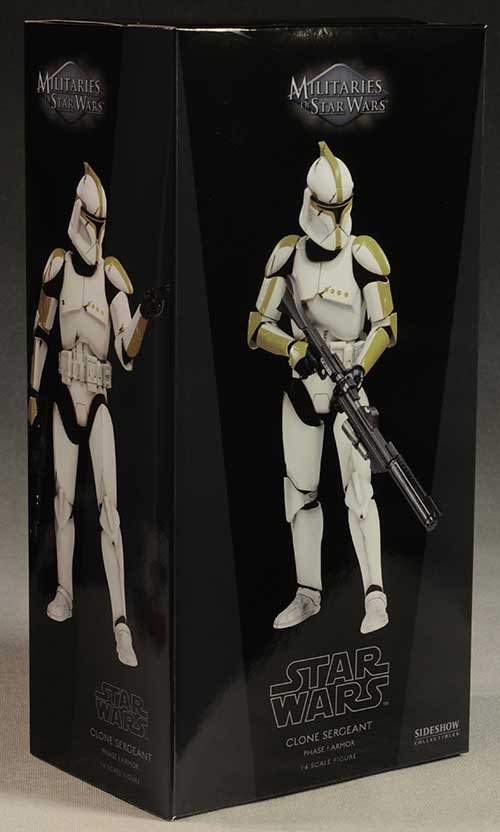 Star Wars Sergeant Clonetrooper 1/6th action figure by Sideshow