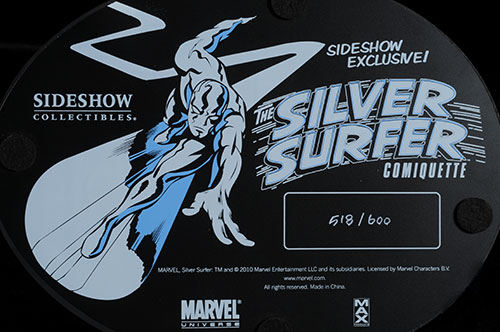 Silver Surfer Comiquette statue by Sideshow