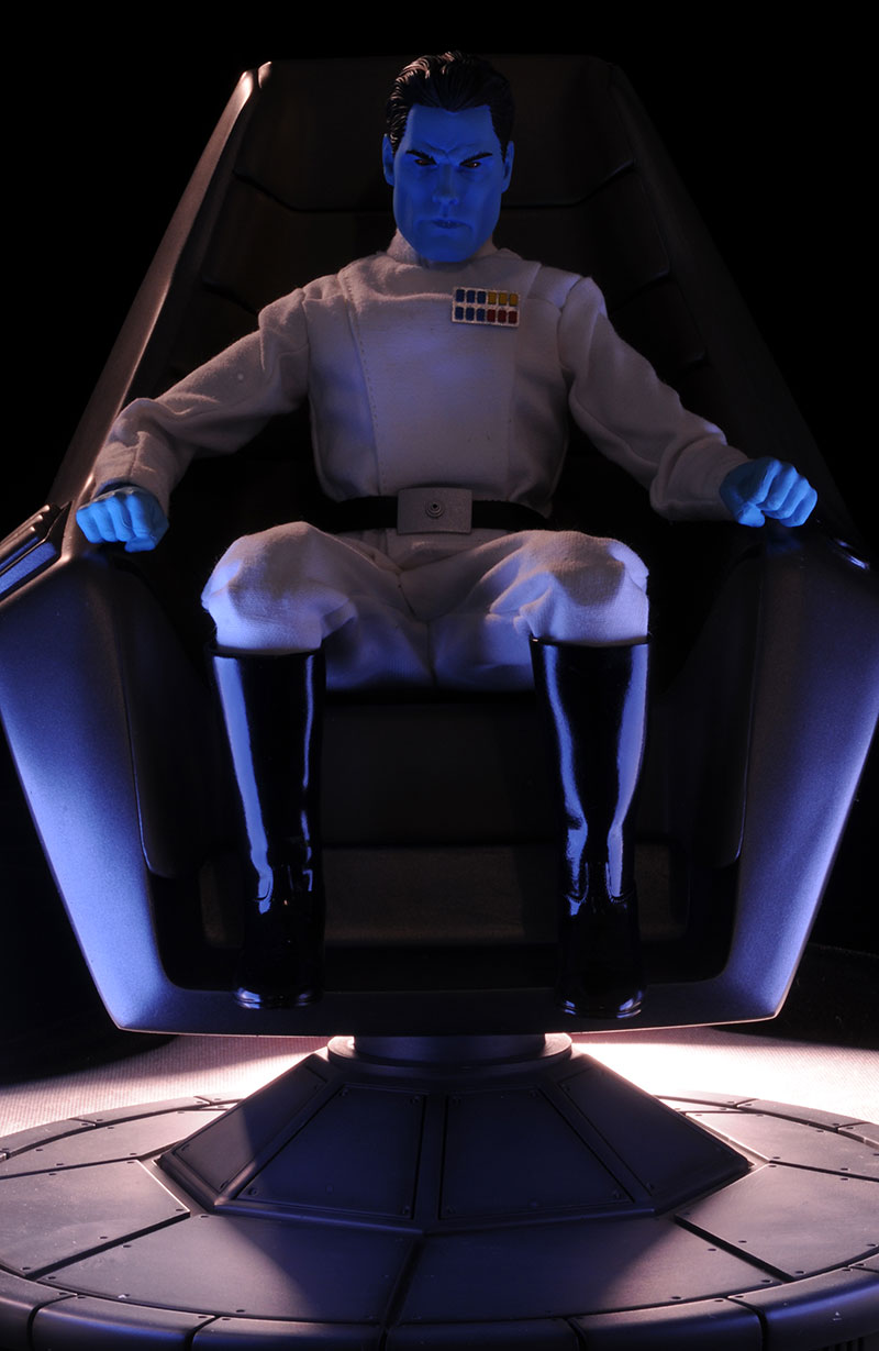 Star Wars Grand Admiral Thrawn, Command Chair figure by Sideshow