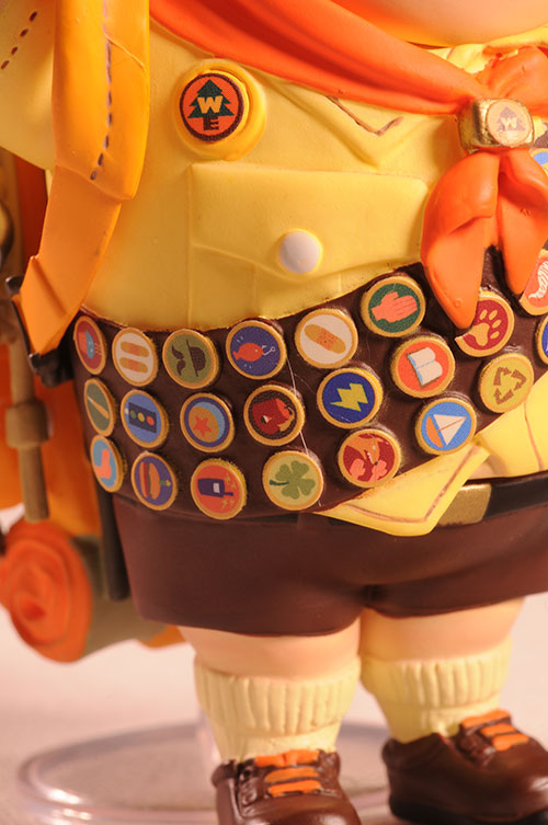Carl, Russel Up vinyl action figures by Hot Toys