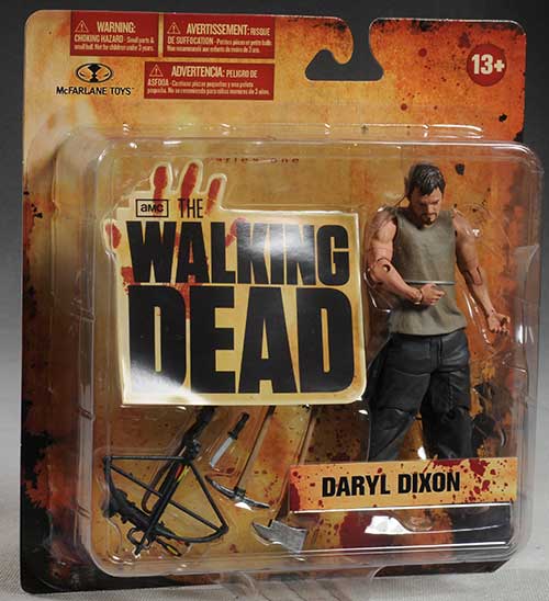 Walking Dead Rick, Daryl action figures by McFarlane