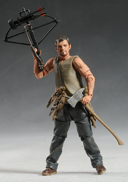 Walking Dead Rick, Daryl action figures by McFarlane