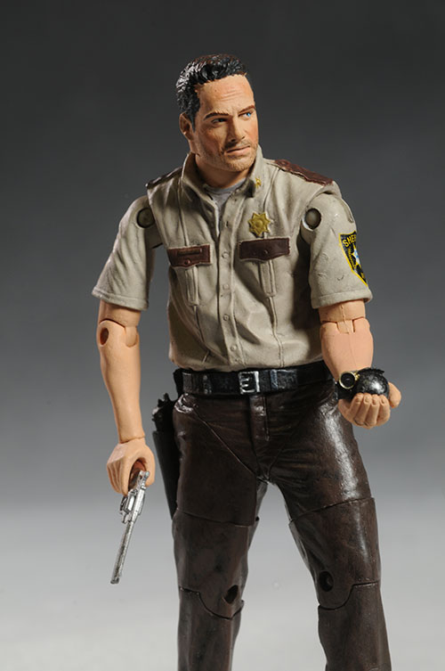 Walking Dead Rick, Daryl action figures by McFarlane