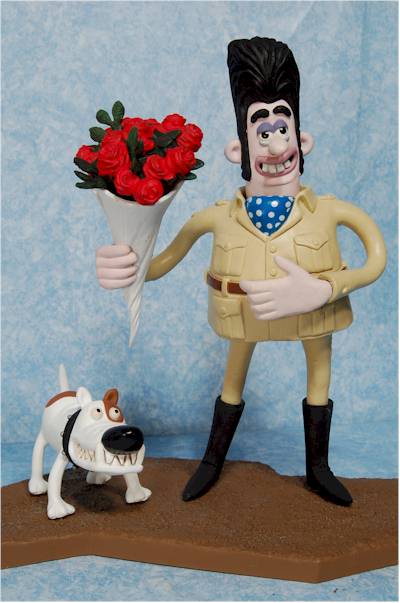 Wallace and Gromit action figures by McFarlane Toys