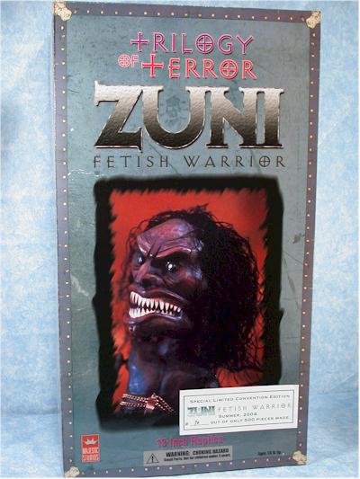Zuni Warrior Fetish Doll prop replica by Majestic Studios