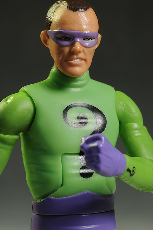 Batman, Penguin Riddler 1966 TV figures by Mattel