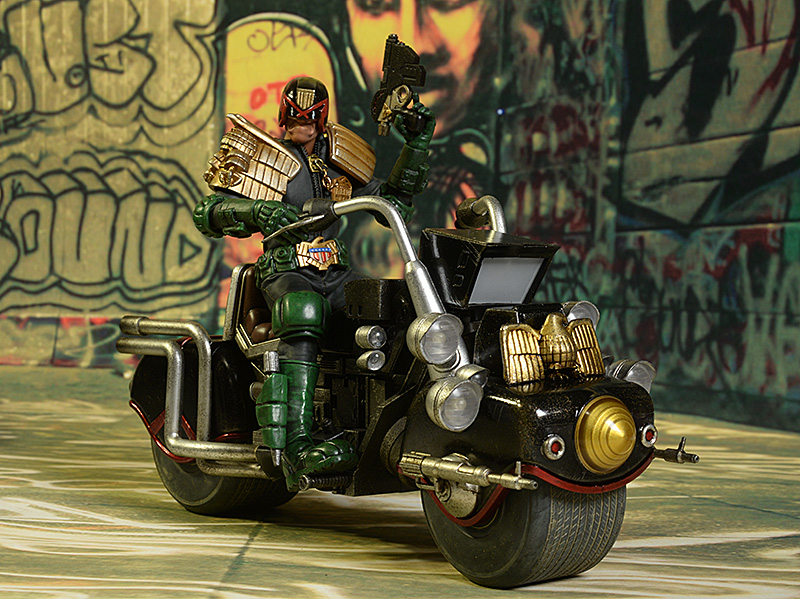 Judge Dredd's Lawmaster action figure vehicle by 3A