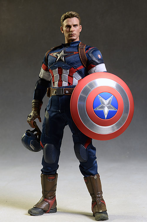 Avengers Age of Ultron Captain America action figure by Hot Toys