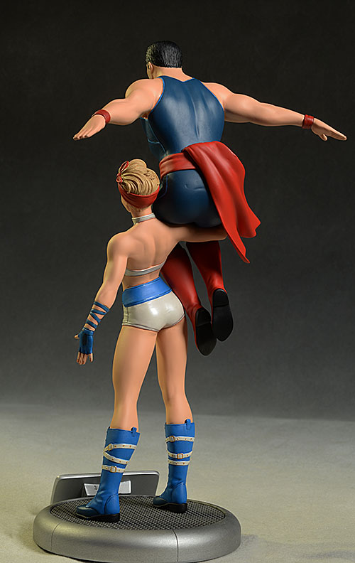 DC Bombshells Power Girl, Superman statue by DC Collectibles