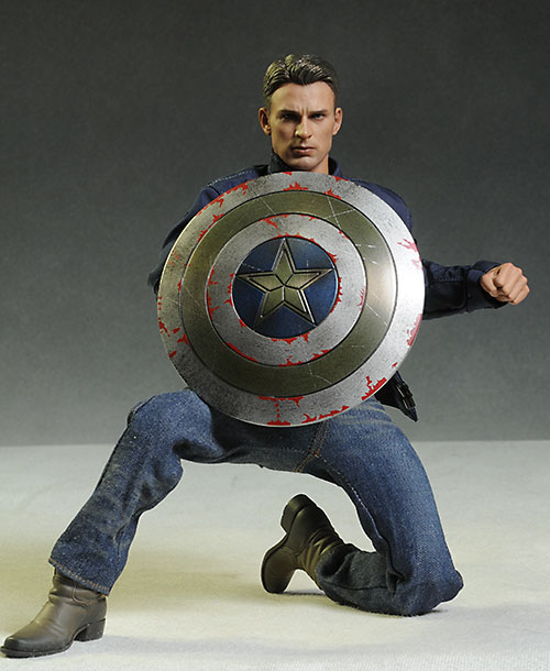 Hot Toys Captain America/Steve Rogers two pack action figures