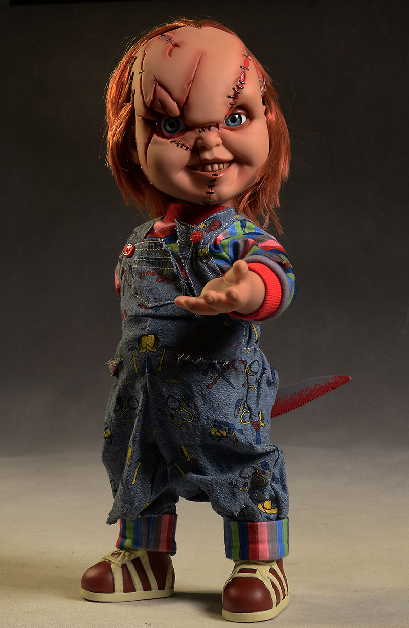 Talking Chucky Mega Scale action figure by Mezco