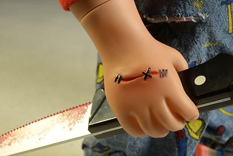 Talking Chucky Mega Scale action figure by Mezco