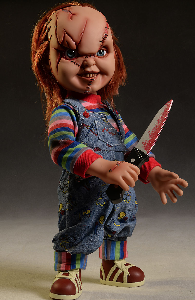 Talking Chucky Mega Scale action figure by Mezco