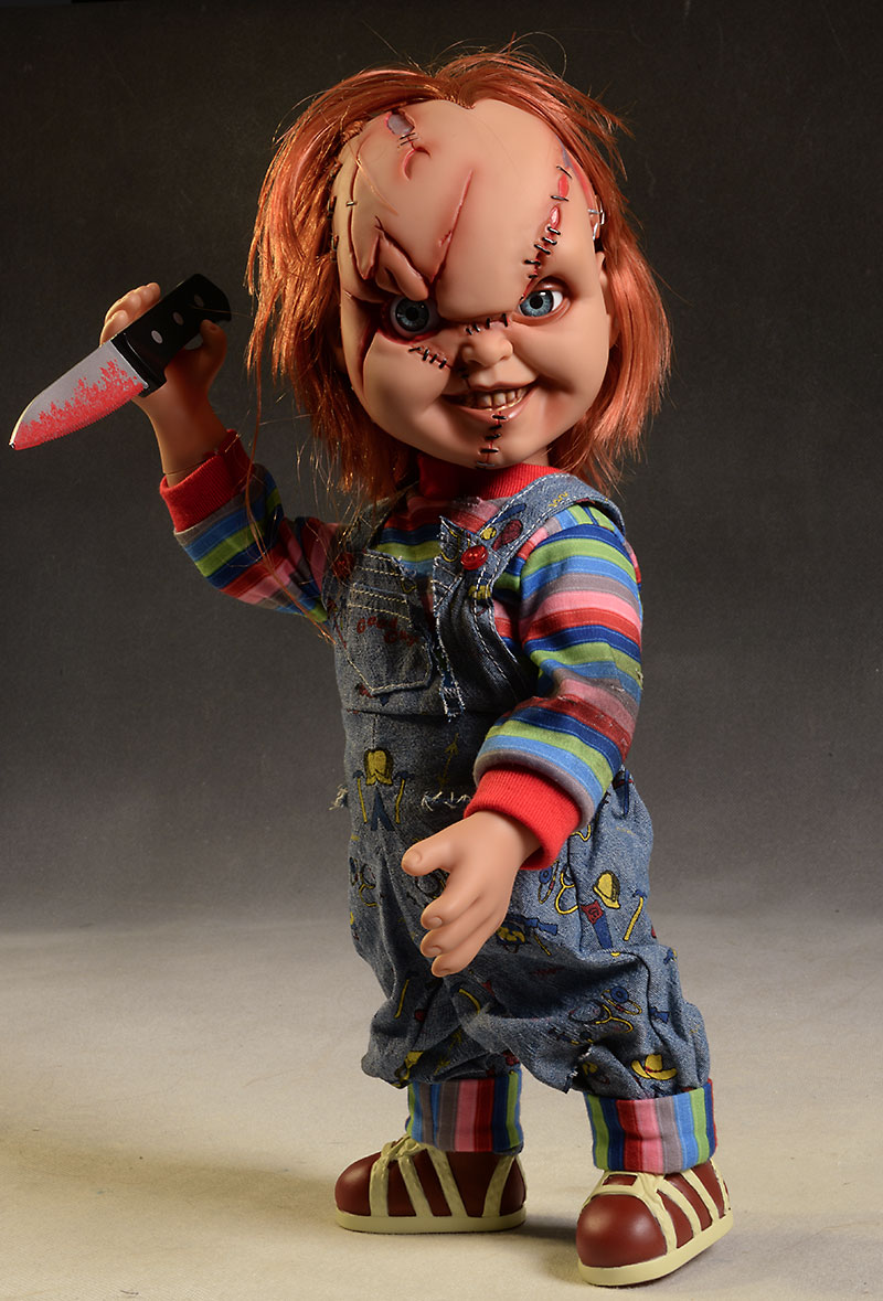 Talking Chucky Mega Scale action figure by Mezco