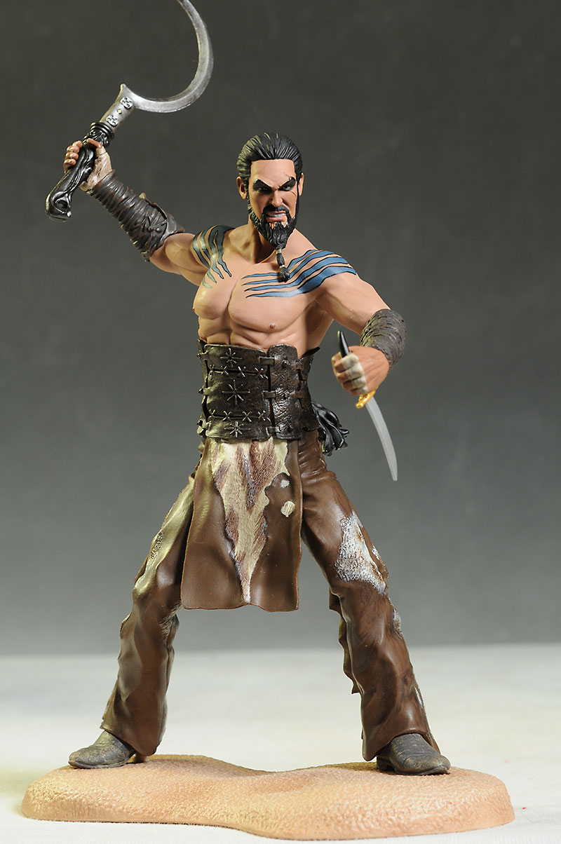 Game of Thrones Drogo, Tyrion, Ned Stark figures by Dark Horse
