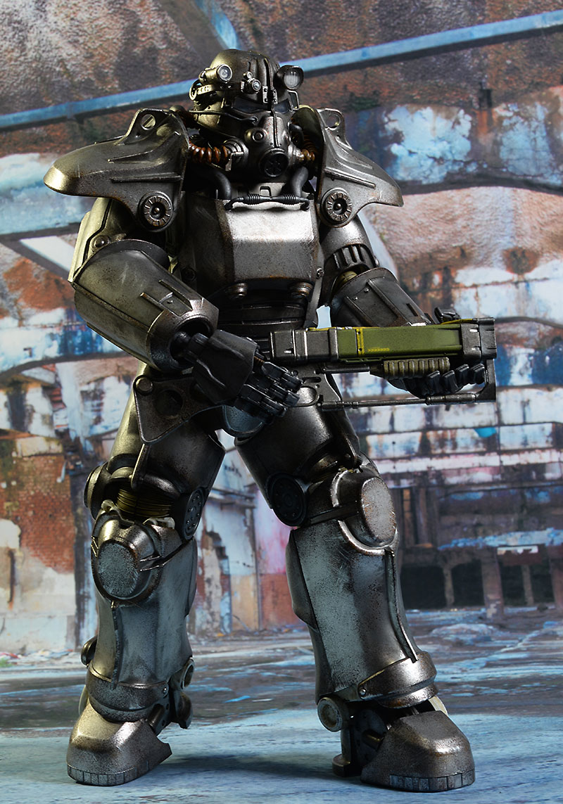 Fallout 4 T-45 Power Armor sixth scale figure by ThreeZero