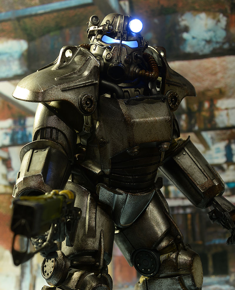 Fallout 4 T-45 Power Armor sixth scale figure by ThreeZero