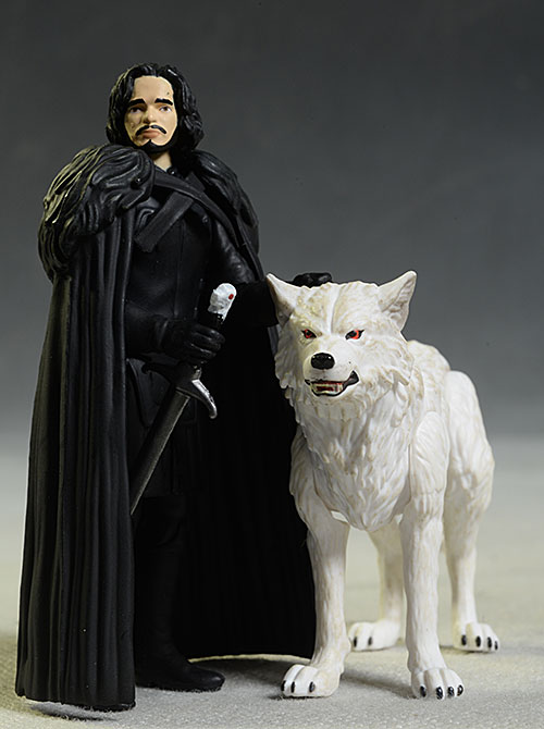 Jon Snow, Ghost Game of Thrones action figure by Funko