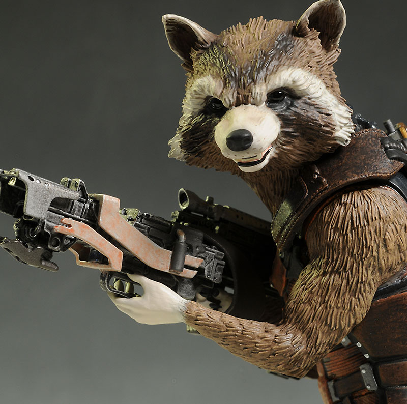Rocket Raccoon mini-bust by Gentle Giant