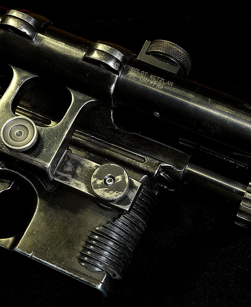 Han Solo's Blaster Star Wars Prop Replica by Todd's Costumes