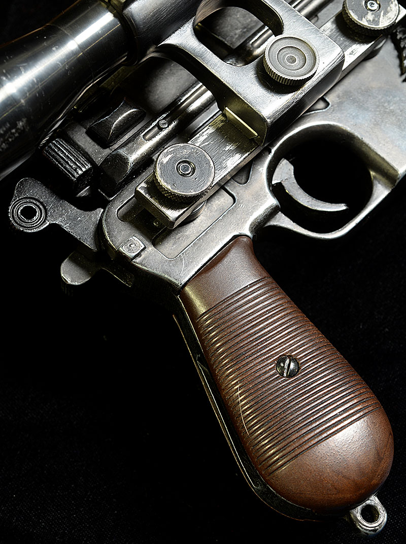 Han Solo's Blaster Star Wars Prop Replica by Todd's Costumes