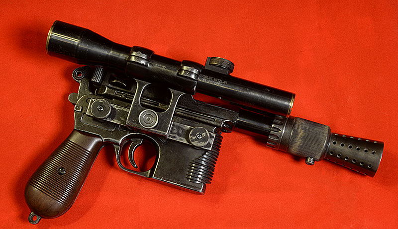 Han Solo's Blaster Star Wars Prop Replica by Todd's Costumes