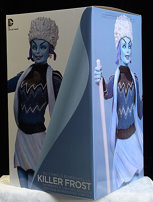 DC Bombshells Killer Frost statue by DC Collectibles