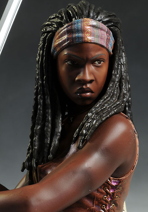 Walking Dead Michonne mini-bust by Gentle Giant