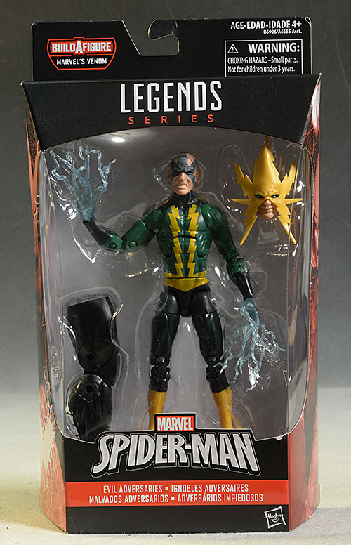 Electro Marvel Legends action figure by Hasbro