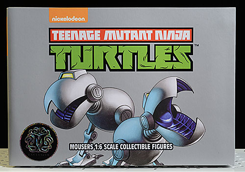 TMNT Mousers 1/6th scale action figures by Mondo