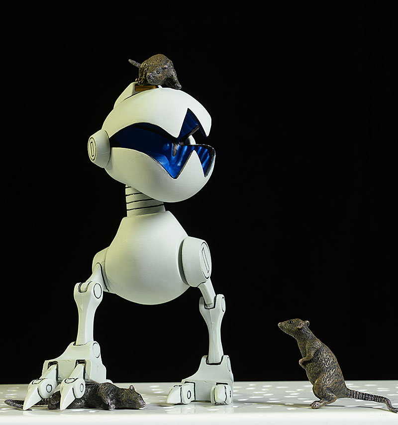 TMNT Mousers 1/6th scale action figures by Mondo