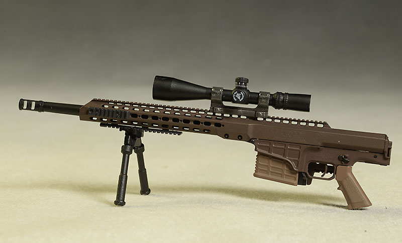 Barrett MRAD sixth scale rifle by MSE