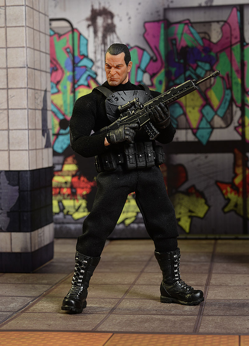 One:12 Collective Punisher action figure by Mezco