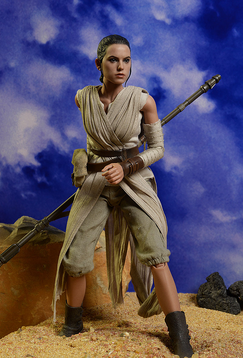 Rey Star Wars Force Awakens sixth scale figures by Hot Toys