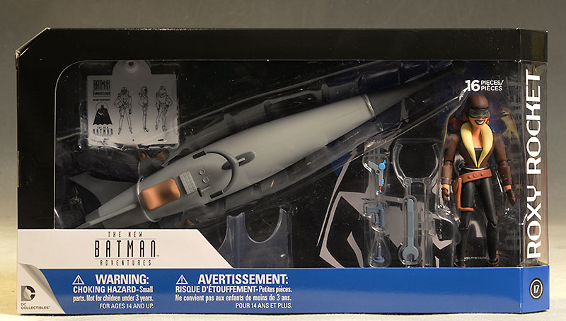 Batman Roxy Rocket figure and vehicle by DC Collectibles