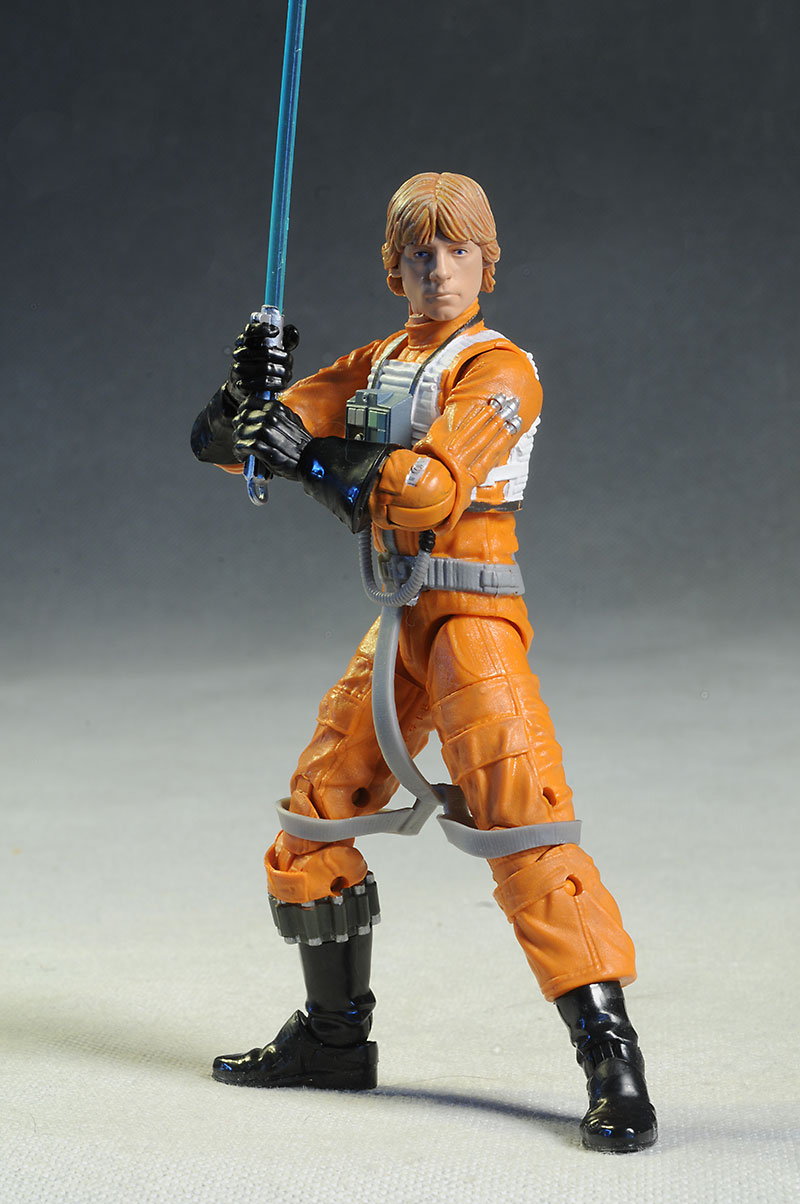 R2-D2, X-Wing Luke Star Wars Black action figures by Hasbro
