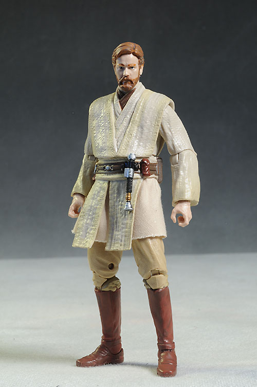 Star Wars Black Stormtrooper, Obi-Wan, Bespin Luke action figures by Hasbro