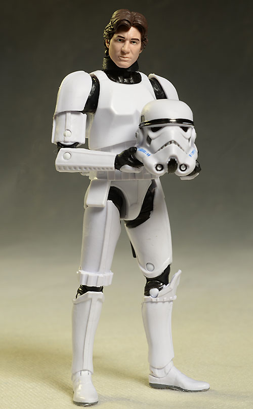 Star Wars Black Bossk & Han Solo Stormtrooper action figures by Hasbro