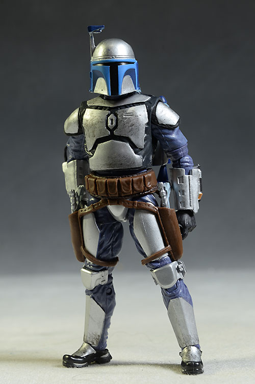 Star Wars Jango Fett, First Order Flametrooper action figures by Hasbro