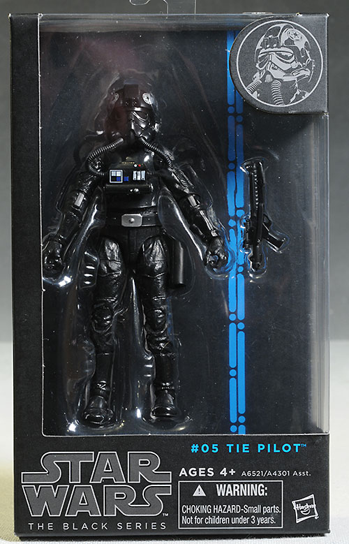 Star Wars Black Yoda, Clonetrooper Sergeant, TIE Pilot action figures from Hasbro