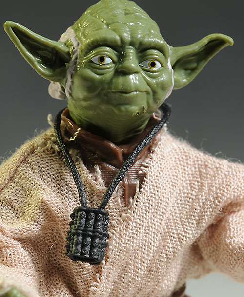 Star Wars Black Yoda, Clonetrooper Sergeant, TIE Pilot action figures from Hasbro
