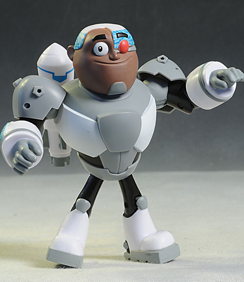 Teen Titans Go! Robin & Cyborg figures by Jazwares