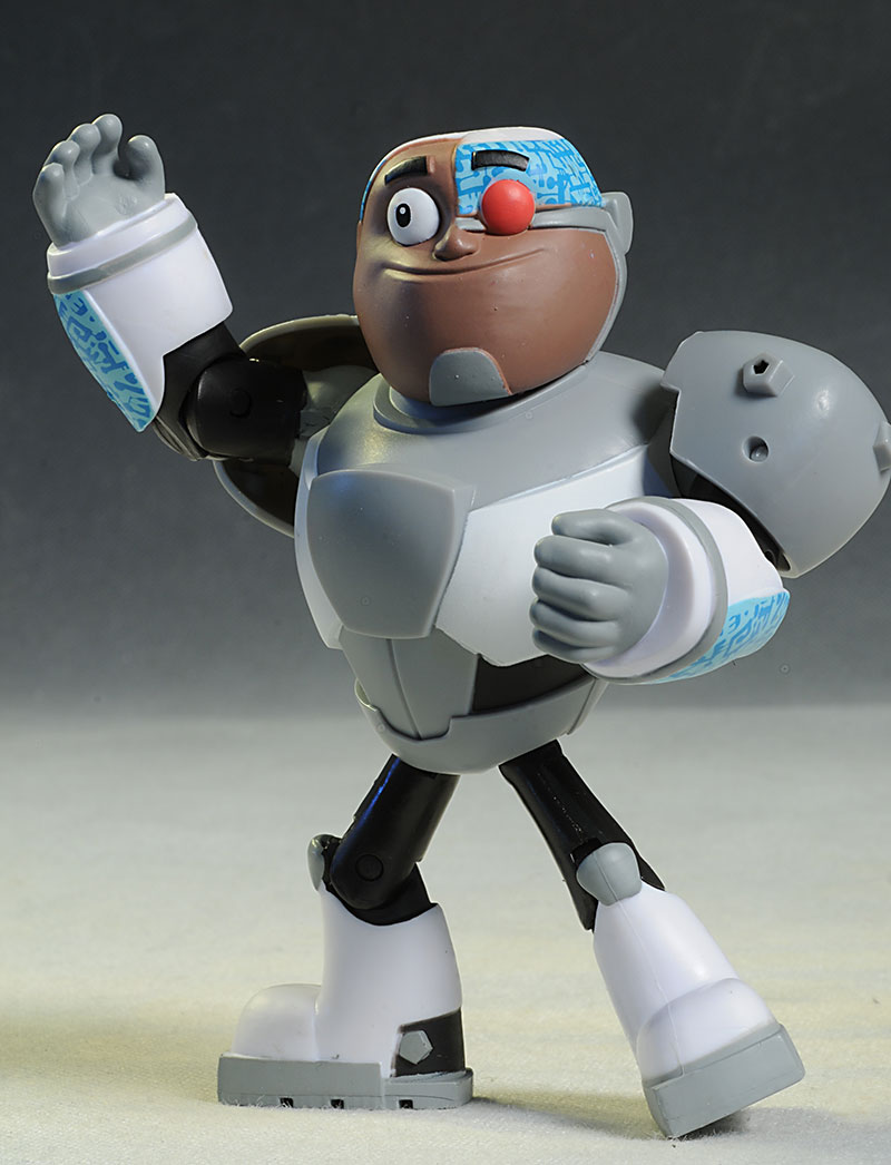 Teen Titans Go! Robin & Cyborg figures by Jazwares