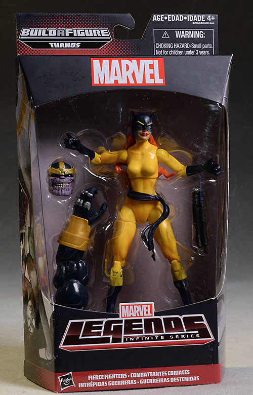 Marvel Legends Avengers Hulk, Hellcat, Iron Man MK43 action figures by Hasbro