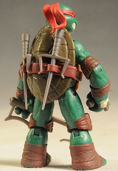 TMNT Raphael, Leatherhead action figures from Playates