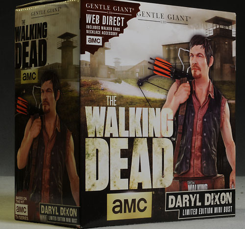 Walking Dead Daryl Dixon mini-bust from Gentle Giant