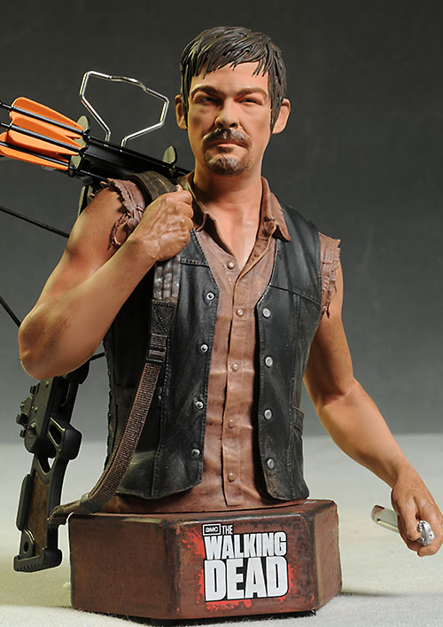 Walking Dead Daryl Dixon mini-bust from Gentle Giant