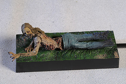 Shane, Bicycle Girl Walking Dead action figures by McFarlane