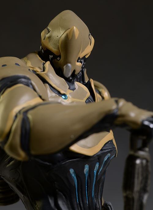 Warframe Rhino statue by Symbiote Studios